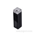 Quart Semi-micro cuvette with black walls ane stopper